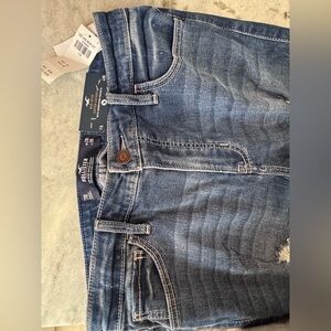 Hollister Light Blue Denim Shorts